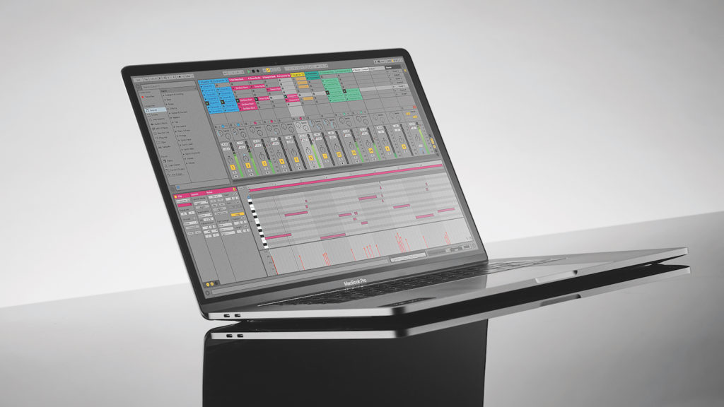 Laptop for music production